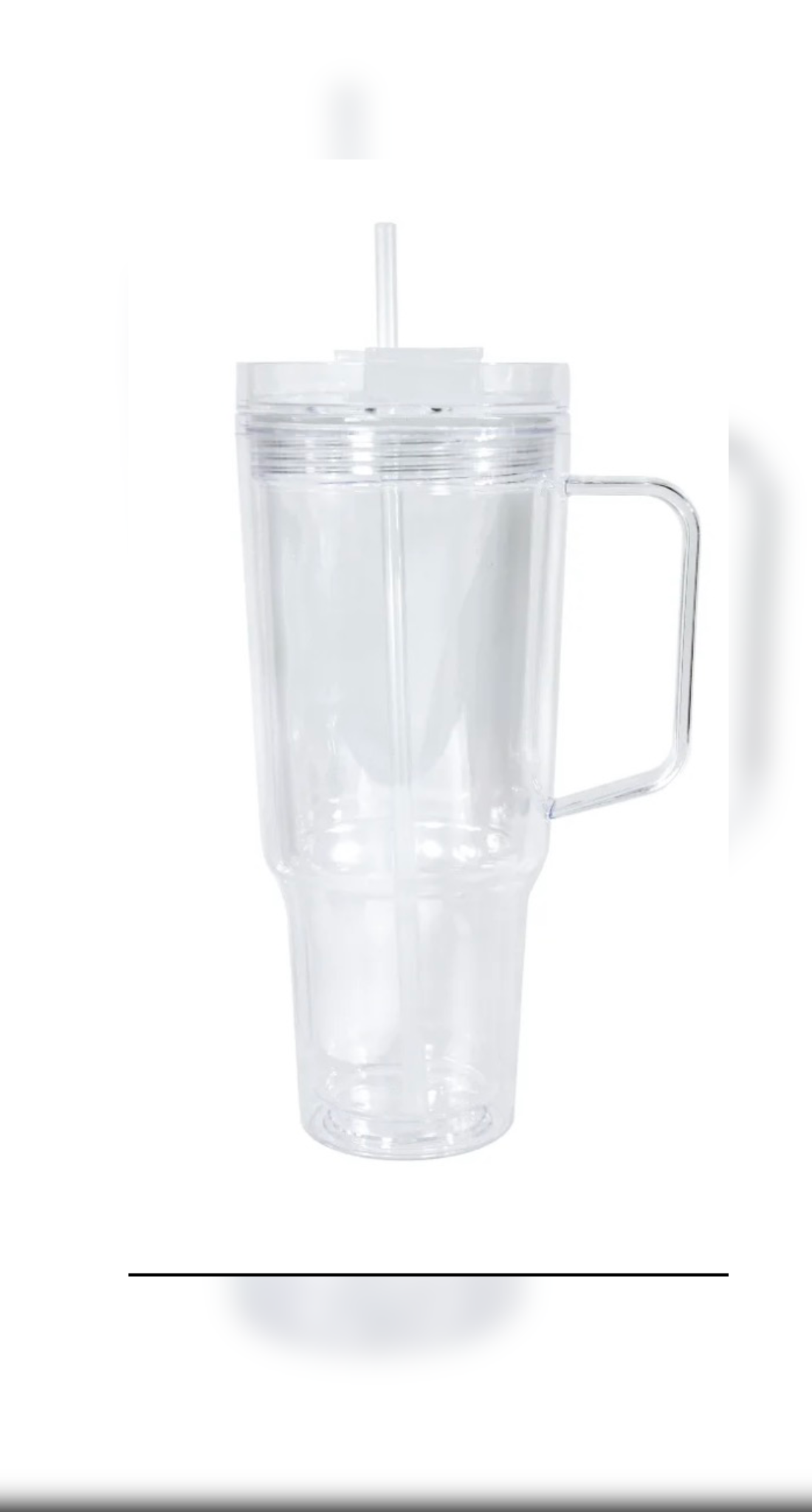 30oz Acrylic Cup w/ Handle