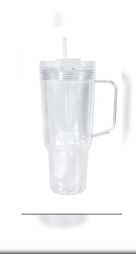30oz Acrylic Cup w/ Handle